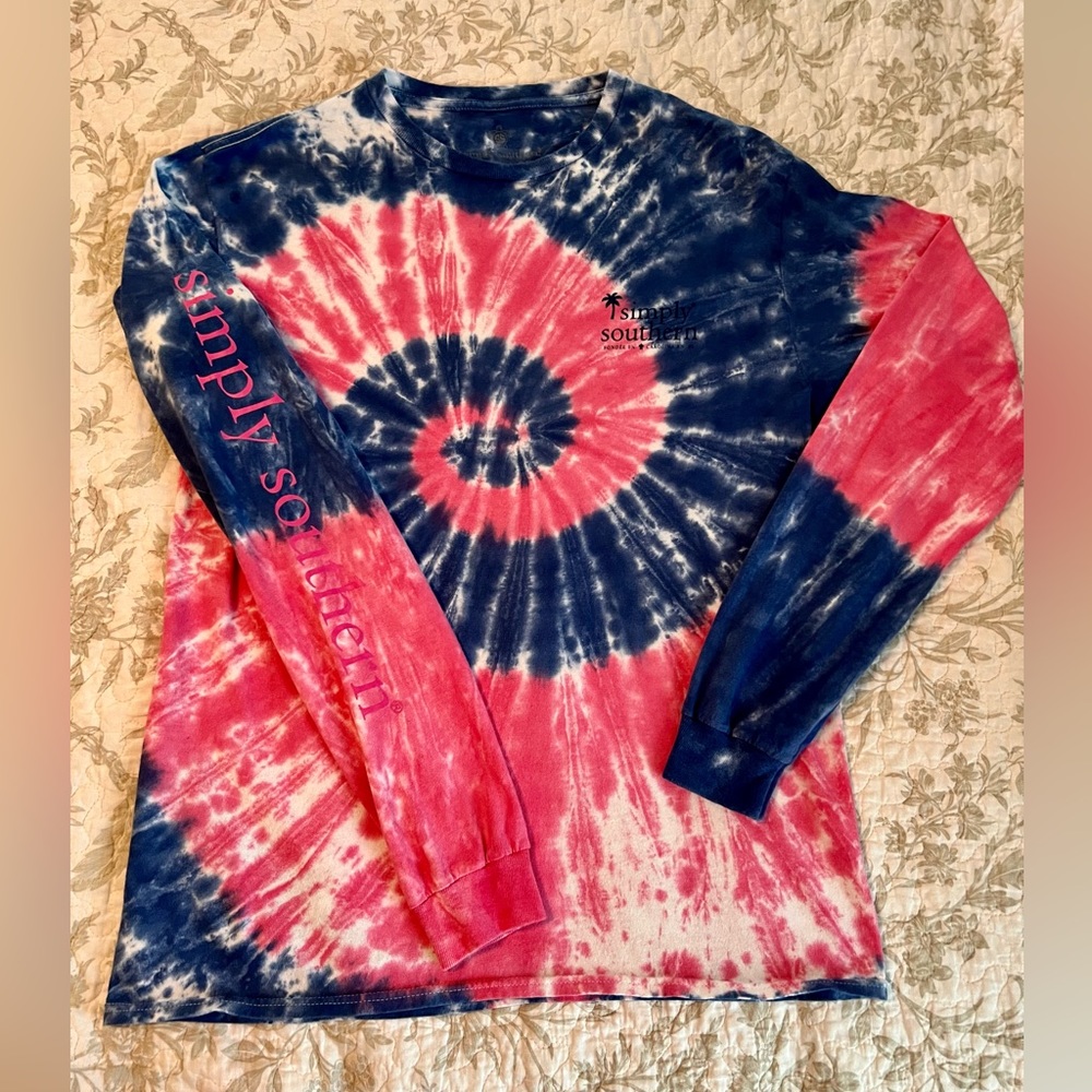 Tie Dye Simply Southern L.S.